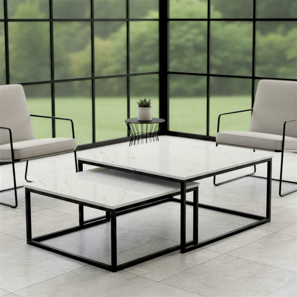 Set Tavolina Moderne për Sallon – Dizajn Elegant & Minimalist