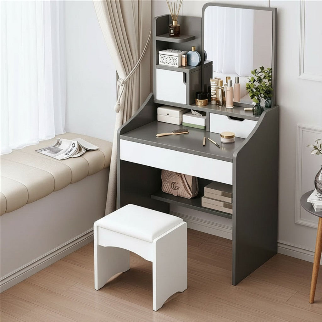 GREY DRESSING TABLE