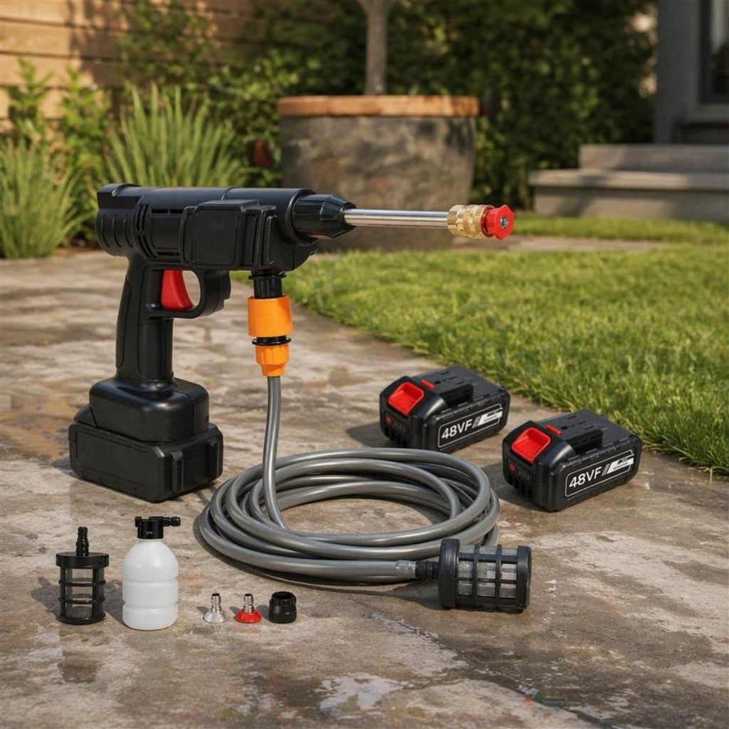 Pistoletë Elektrike për Larje me Presion – 48VF me Bateri