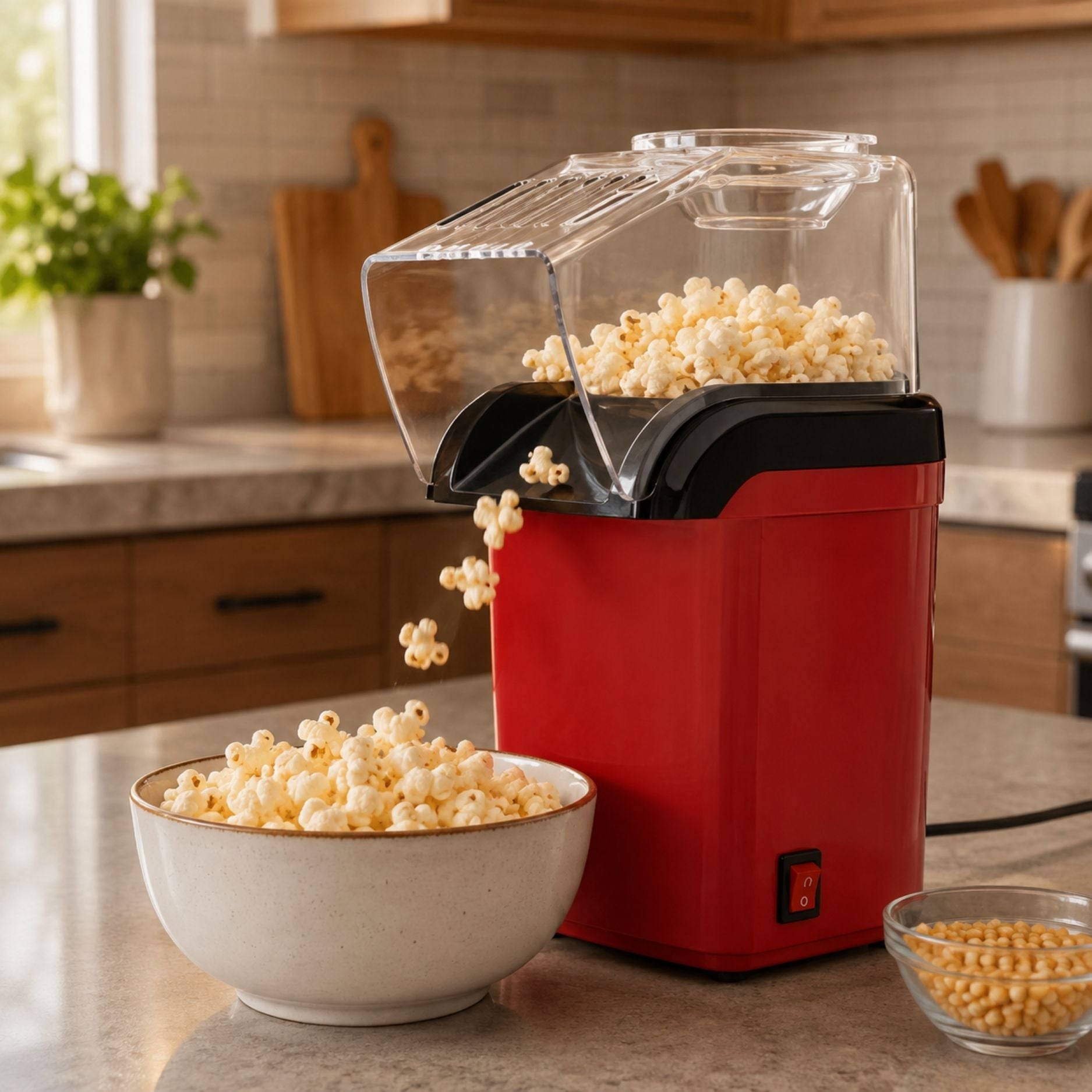 Makinë Elektrike për Popcorn
