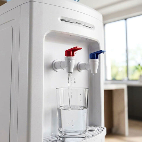 Dispenser Uji për Zyrë dhe Shtëpi – Ujë i Ftohtë dhe i Nxehtë