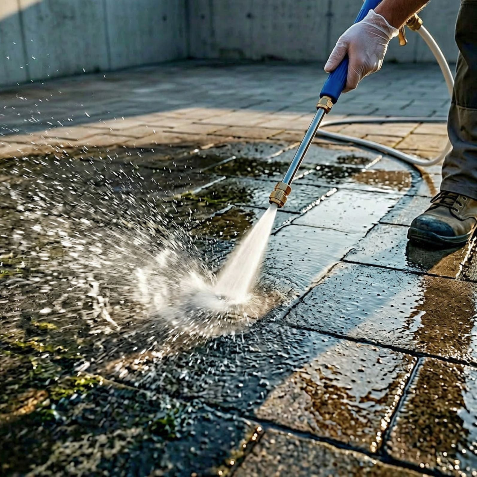 Pistoletë Uji me Presion të Lartë – Pastrim Praktik për Oborr dhe Veturë