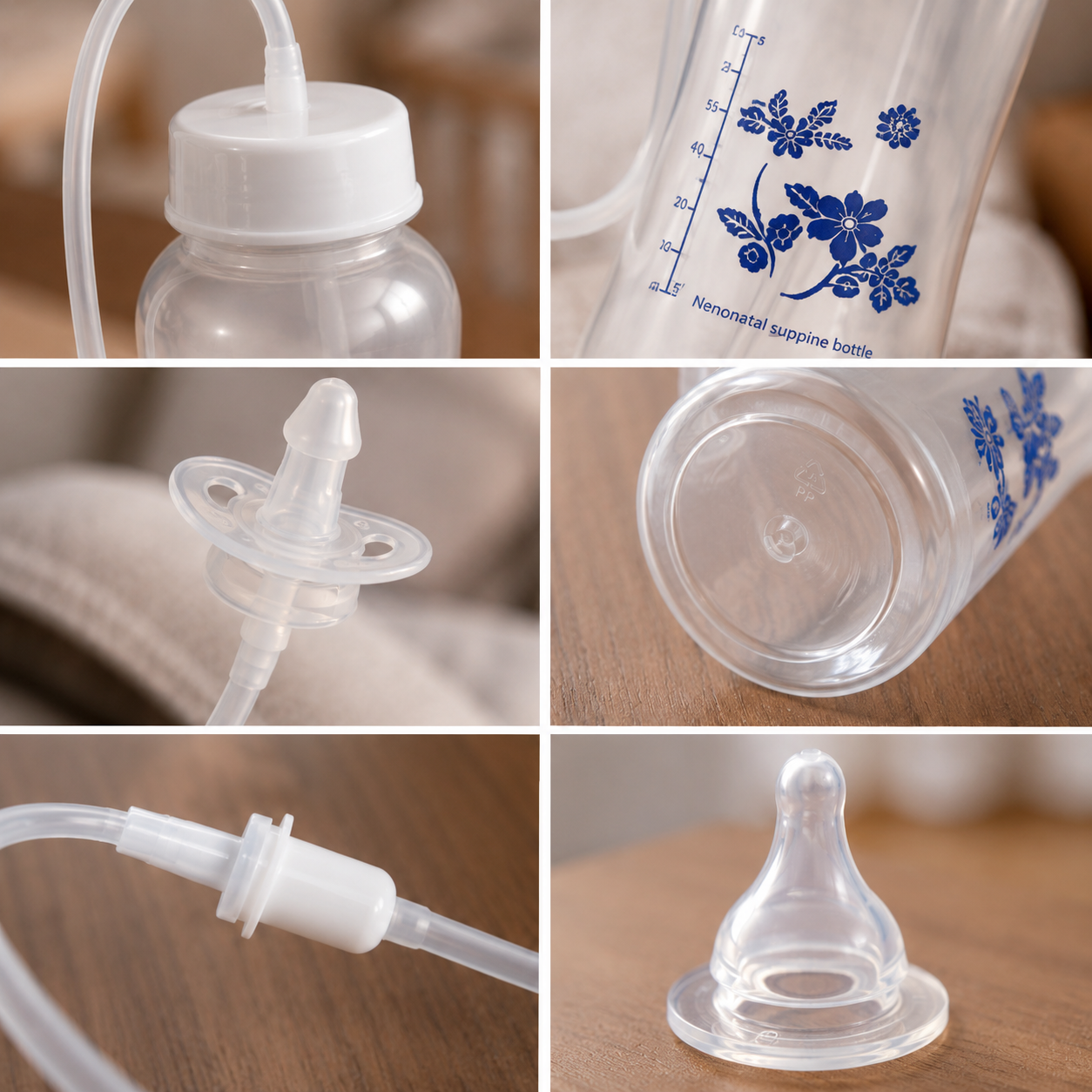Shishe Ushqimi Hands-Free për Foshnja