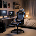 Karrige Gaming Ergonomike me Mbështetëse për Këmbë