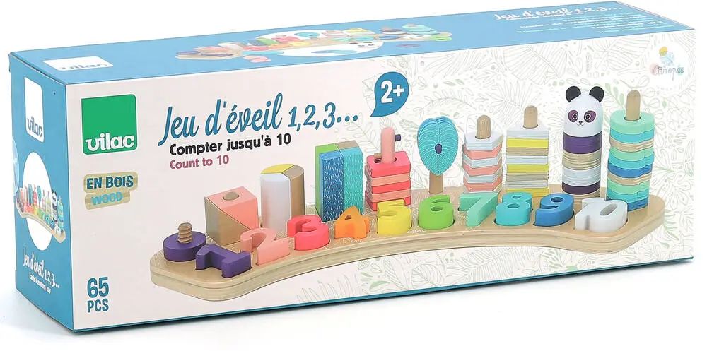Vilac – Lodër për numërim dhe stivim 123, 65 pjesë