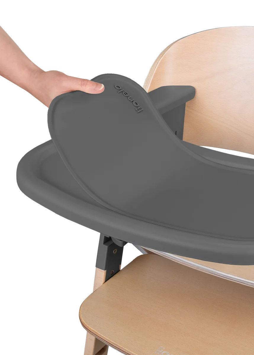 Lionelo Megan Grey Wood – Karrige ushqimi