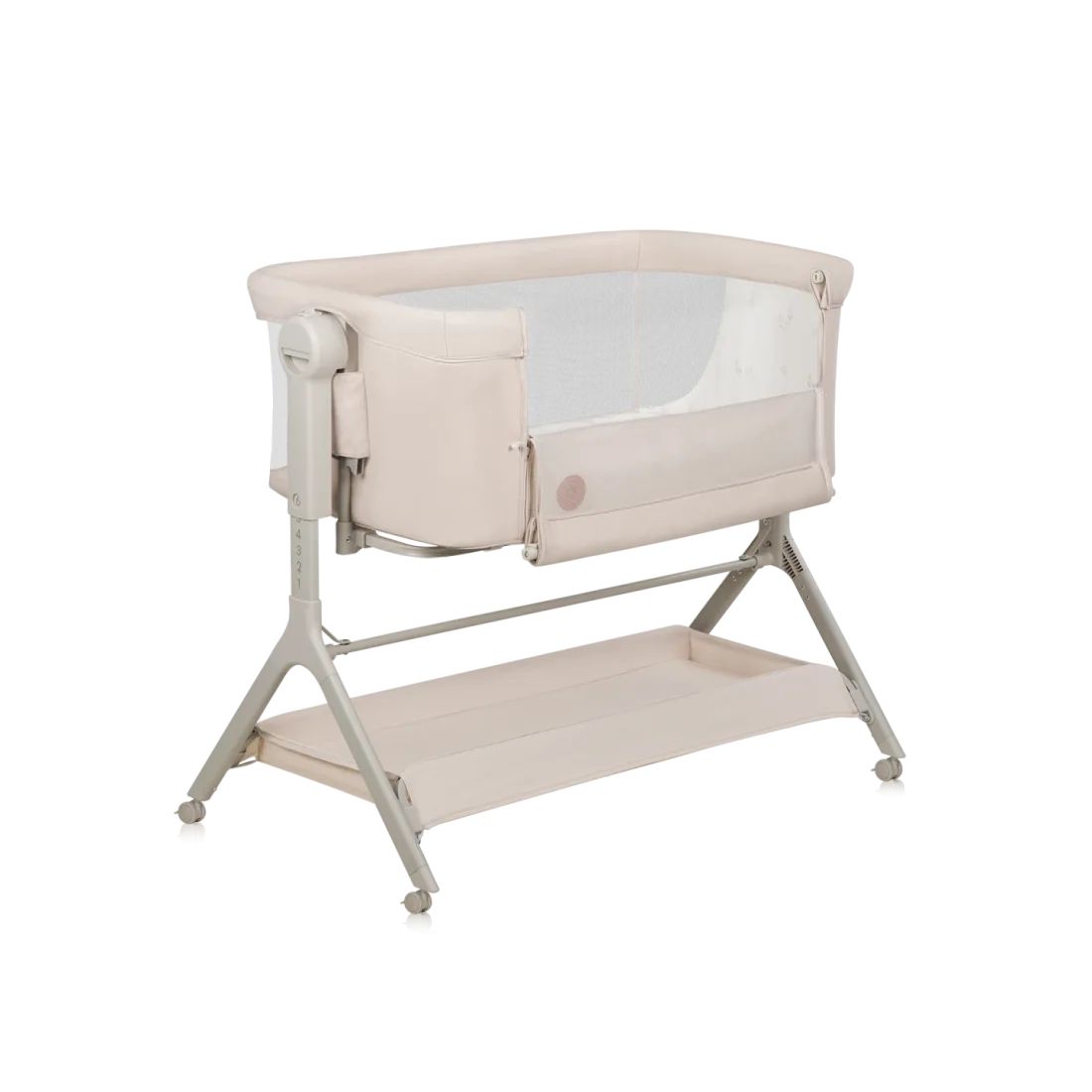 Lionelo Leonie Plus Beige Sand – Shtrat anësor për bebe