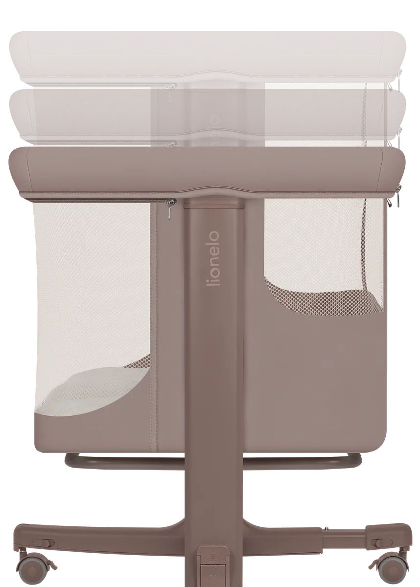 Lionelo Aurora Beige Taupe – Shtrat për bebe 3 në 1
