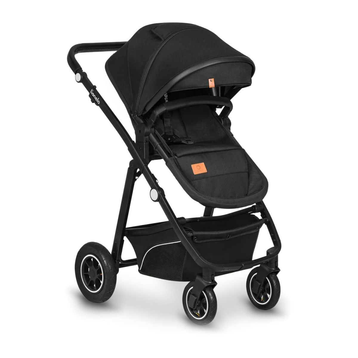 Lionelo Bianka Black Onyx – Karrocë 3 në 1
