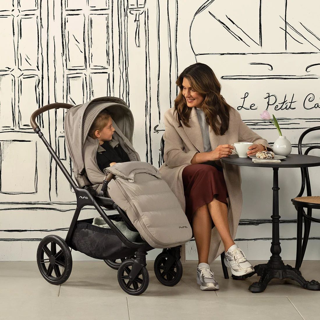 Nuna TRIV LX All-Season Cosmopolitan – Set karroce