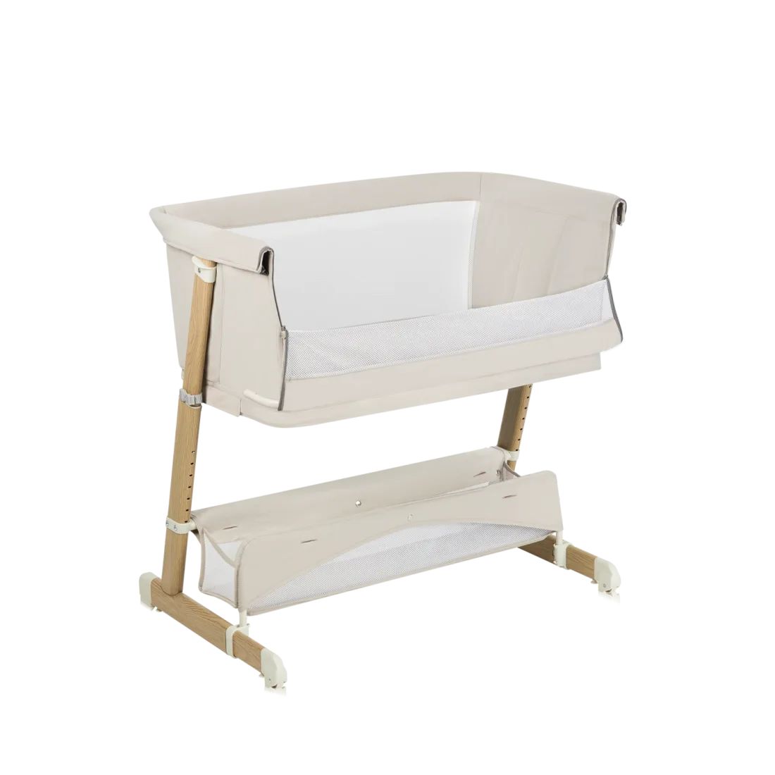 Lionelo Thomi Plus Beige Sand – Shtrat për bebe 5 në 1