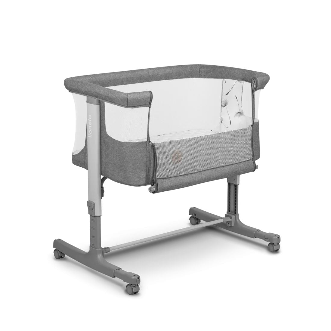 Lionelo Aurora Grey Concrete – Shtrat për bebe 3 në 1