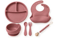 Set ushqimi për bebe prej silikoni