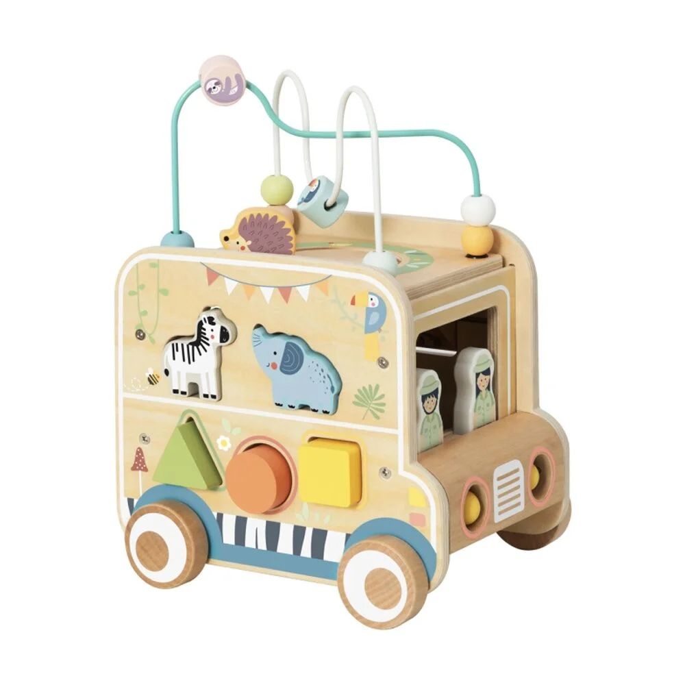 Tooky Toys – Automjet gjuetie lodër prej druri