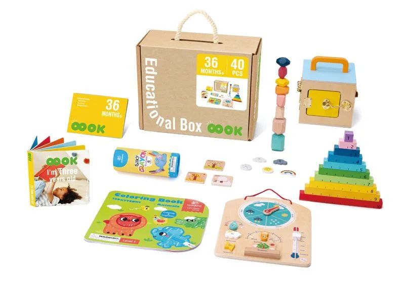 Tooky Toys – Kuti edukative 36m+