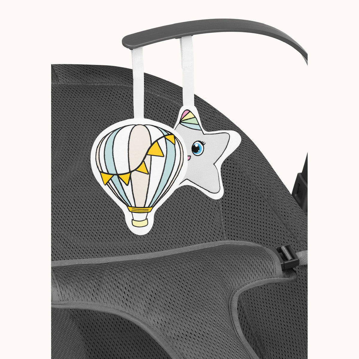 Lionelo June Air Grey Graphite – Luhatëse për bebe
