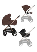Lionelo Carmine Brown Chocolate – Karrocë 3 në 1