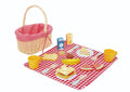 Tooky Toys – Set pikniku prej druri me aksesorë