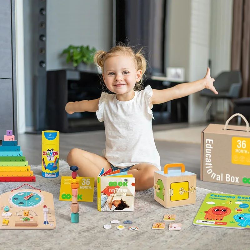 Tooky Toys – Kuti edukative 36m+