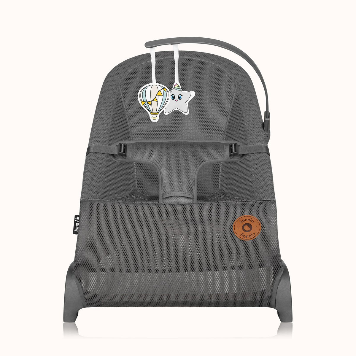Lionelo June Air Grey Graphite – Luhatëse për bebe