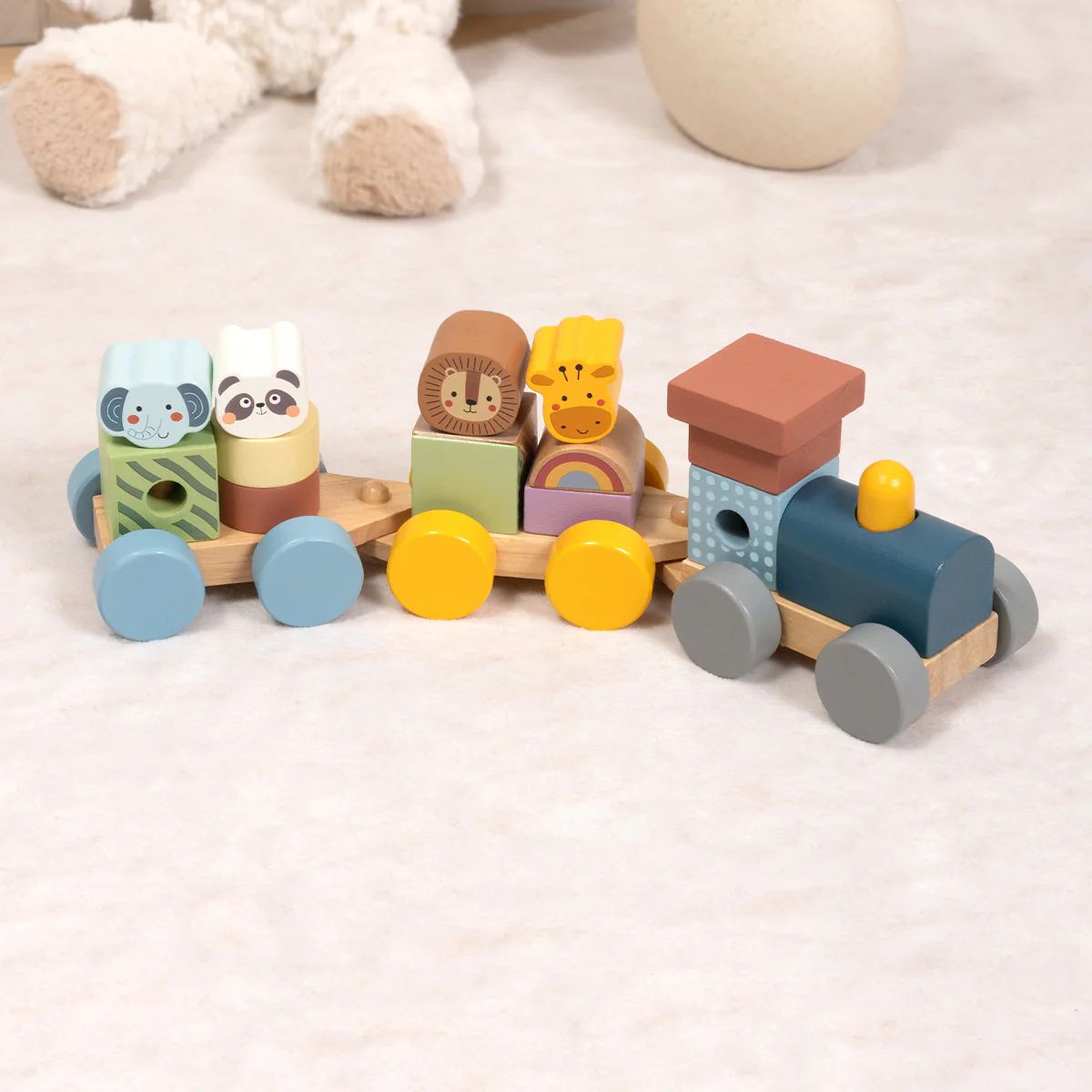 Tooky Toys – Tren renditës me kafshë
