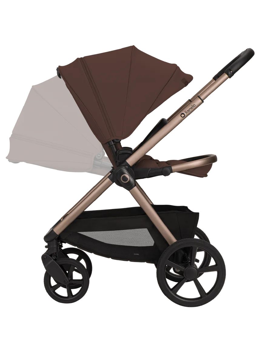 Lionelo Carmine Brown Chocolate – Karrocë 3 në 1