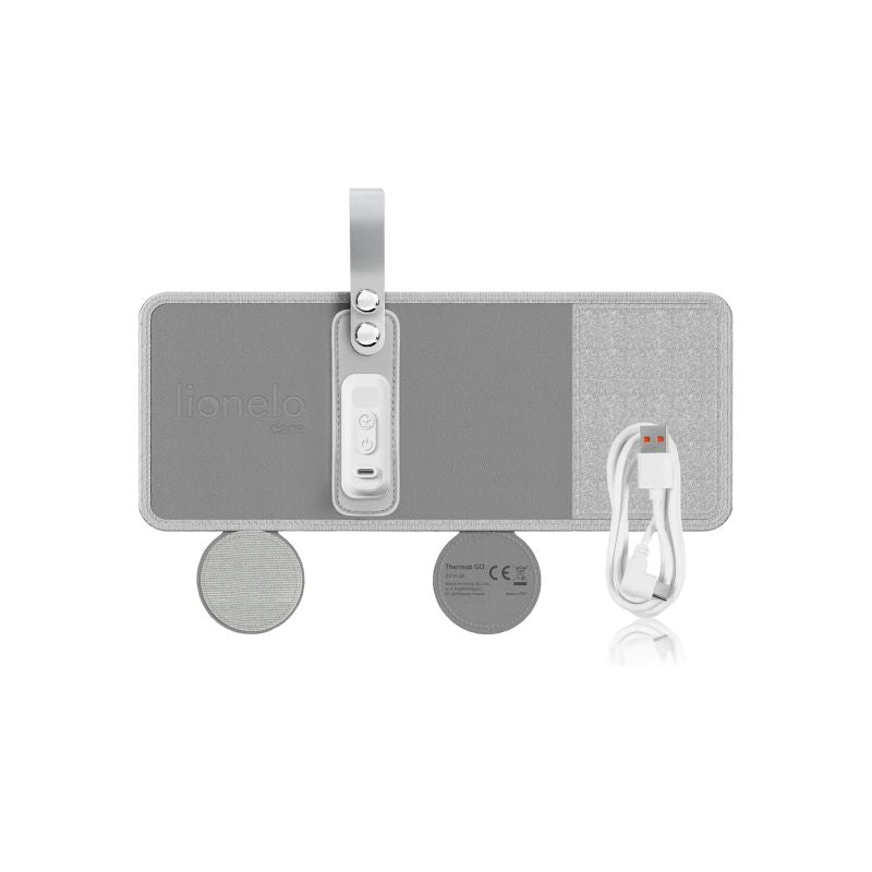 Lionelo Thermup Go Grey Silver – Ngrohës portativ për shishe