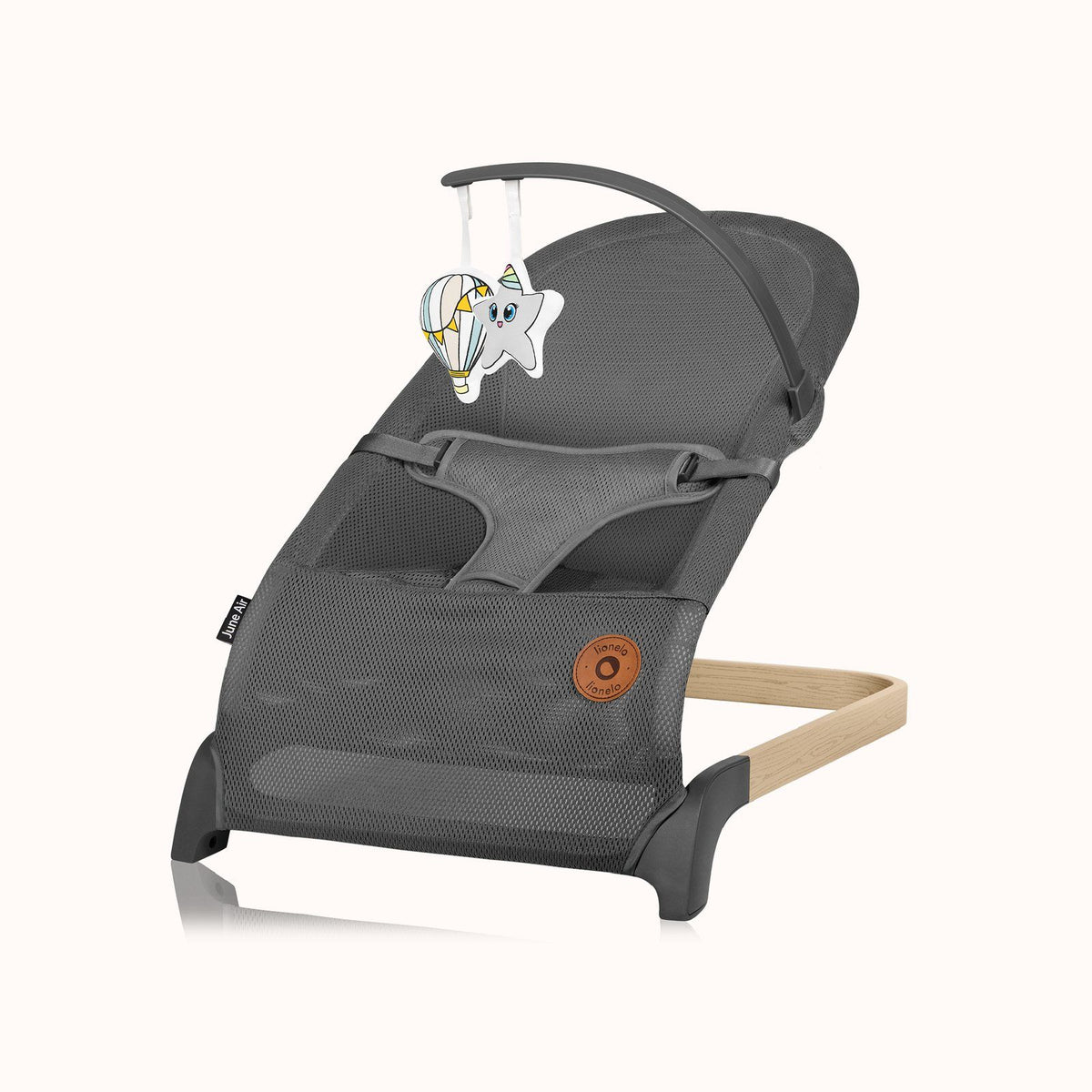 Lionelo June Air Grey Graphite – Luhatëse për bebe
