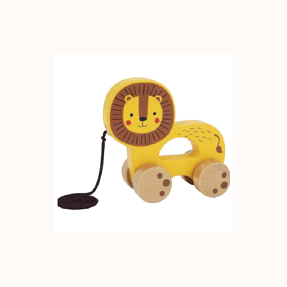 Tooky Toys – Luan tërheqës prej druri për fëmijë