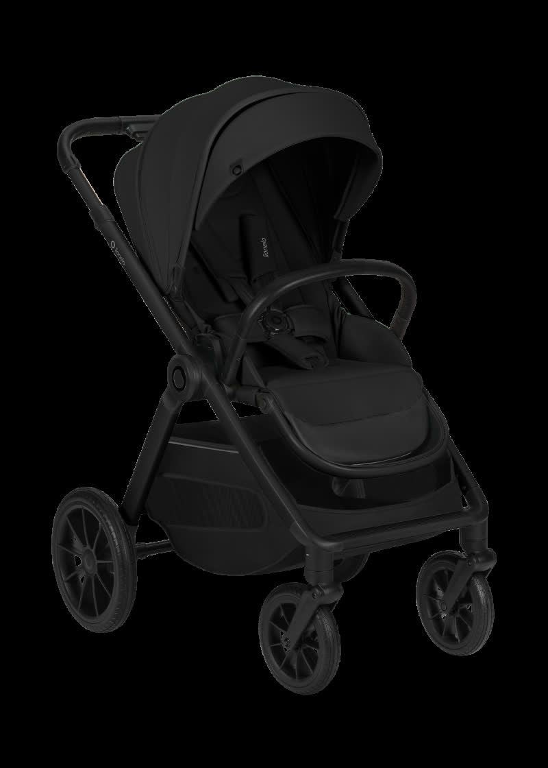 Lionelo Layla Black Onyx – Karrocë 3 në 1