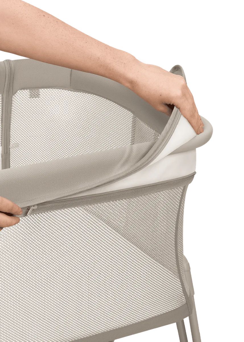 Lionelo Luna Beige Sand – Shtrat për bebe 2 në 1