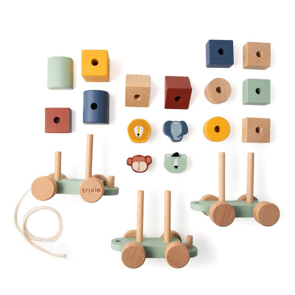 Trixie – Tren kafshësh prej druri