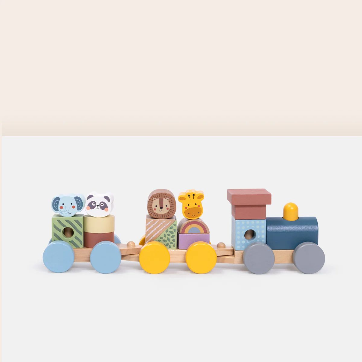 Tooky Toys – Tren renditës me kafshë