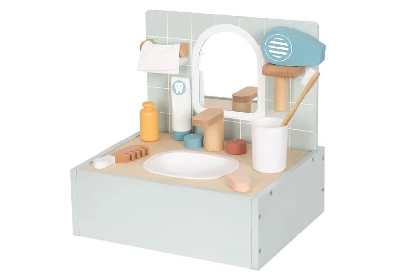 Tooky Toys – Set aksesorësh për kujdes personal prej druri