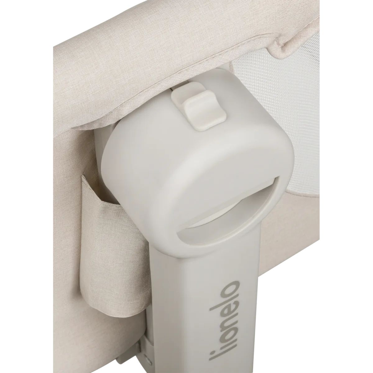 Lionelo Leonie Plus Beige Sand – Shtrat anësor për bebe