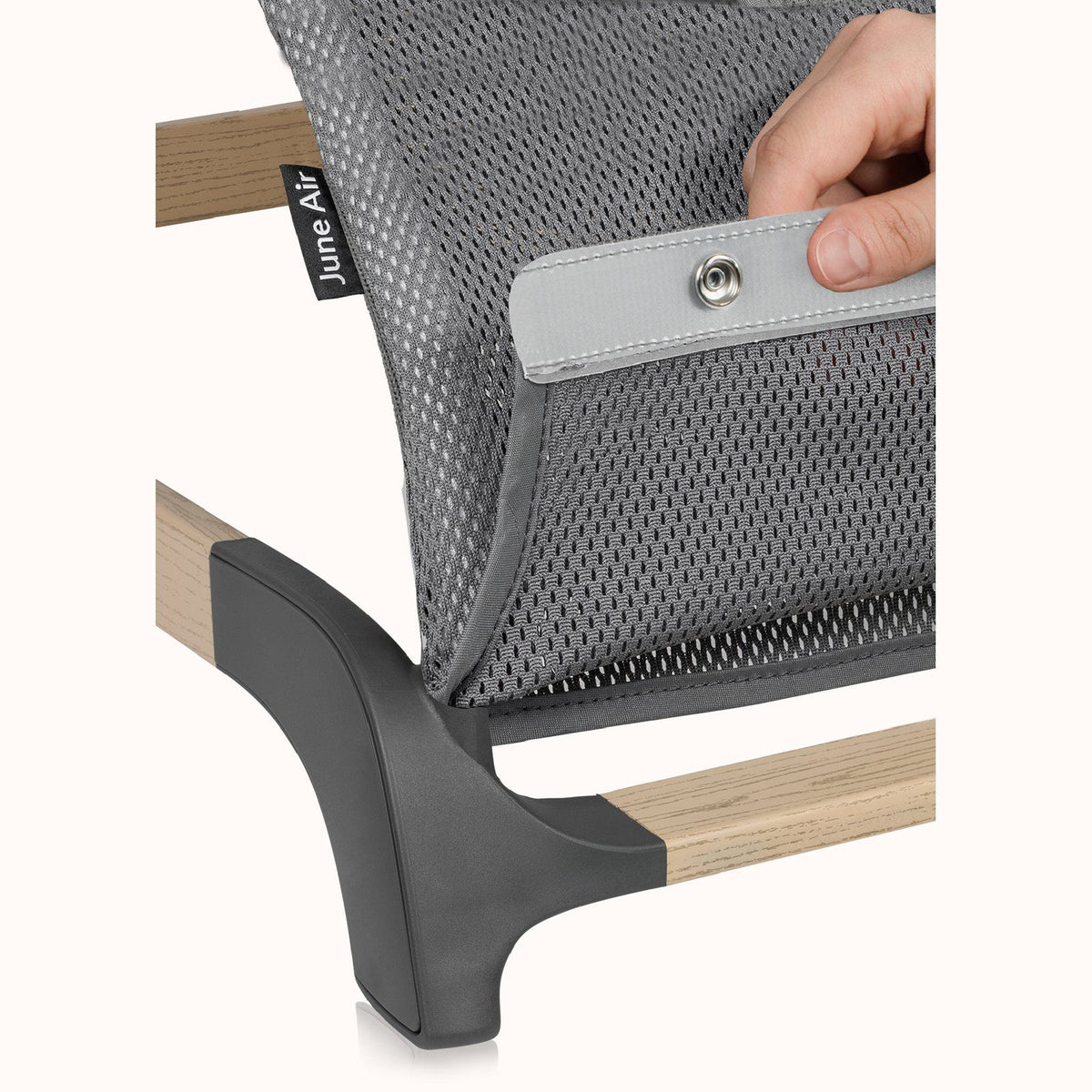 Lionelo June Air Grey Graphite – Luhatëse për bebe