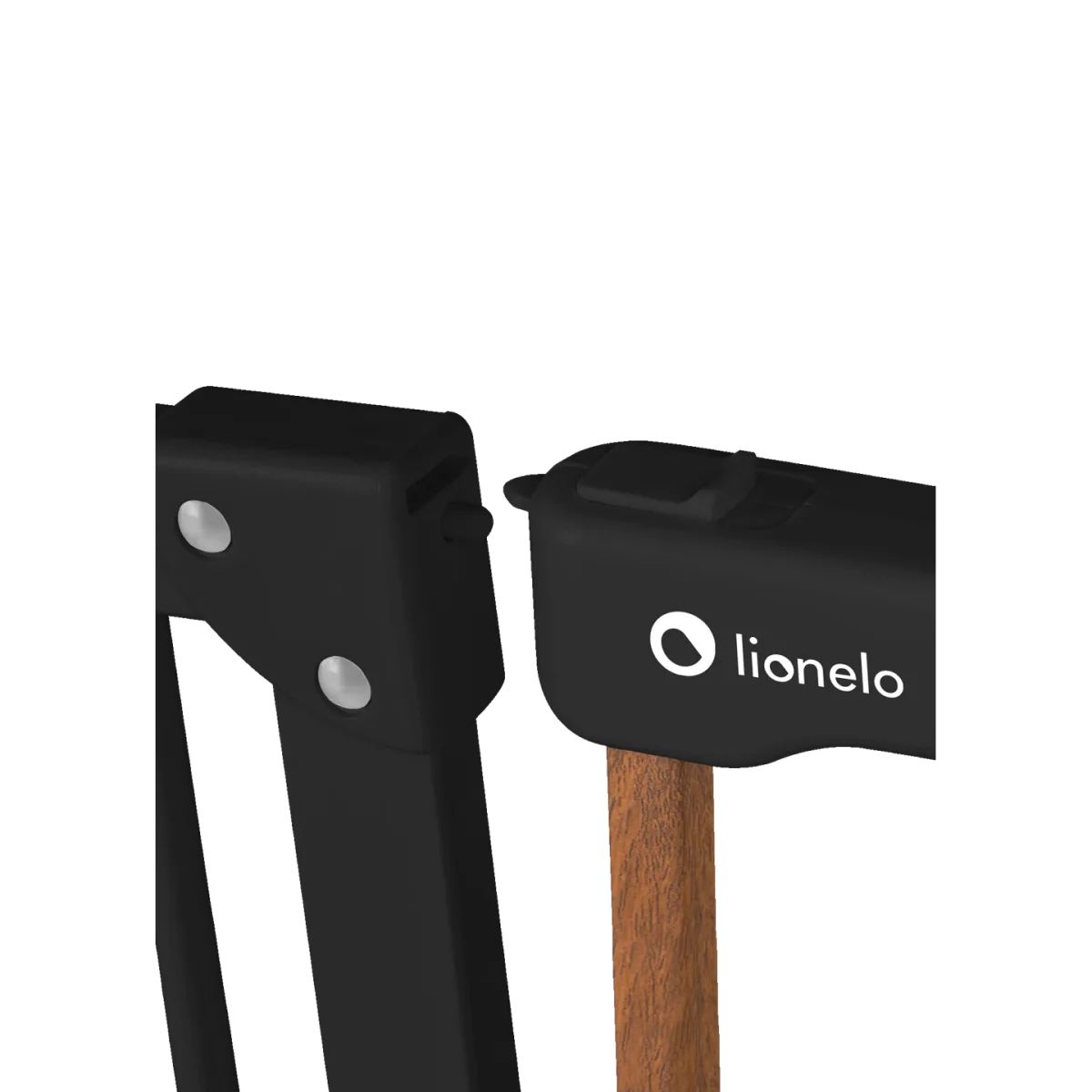 Lionelo Truus Slim Black Carbon Natural – Portë mbrojtëse për fëmijë