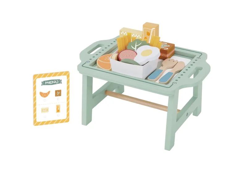Tooky Toys – Set mëngjesi prej druri për fëmijë