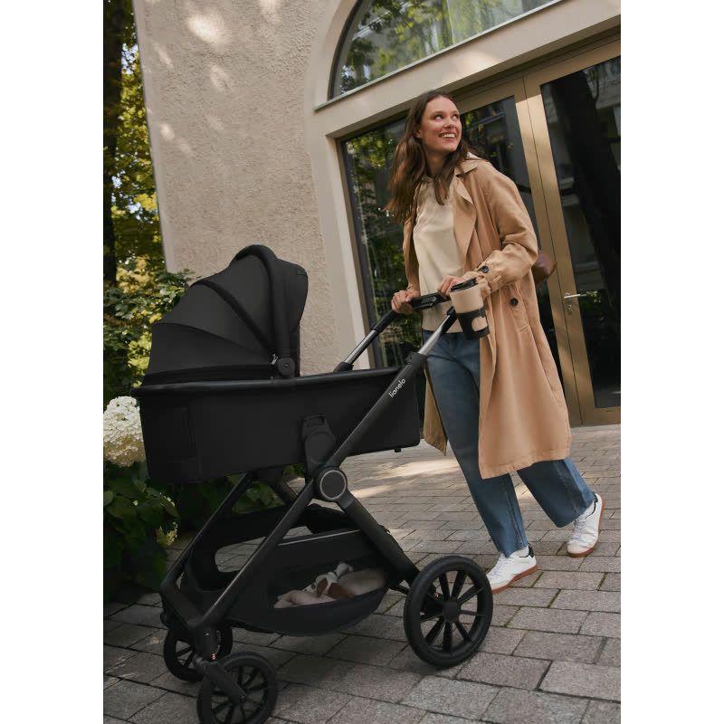 Lionelo Layla Black Onyx – Karrocë 3 në 1