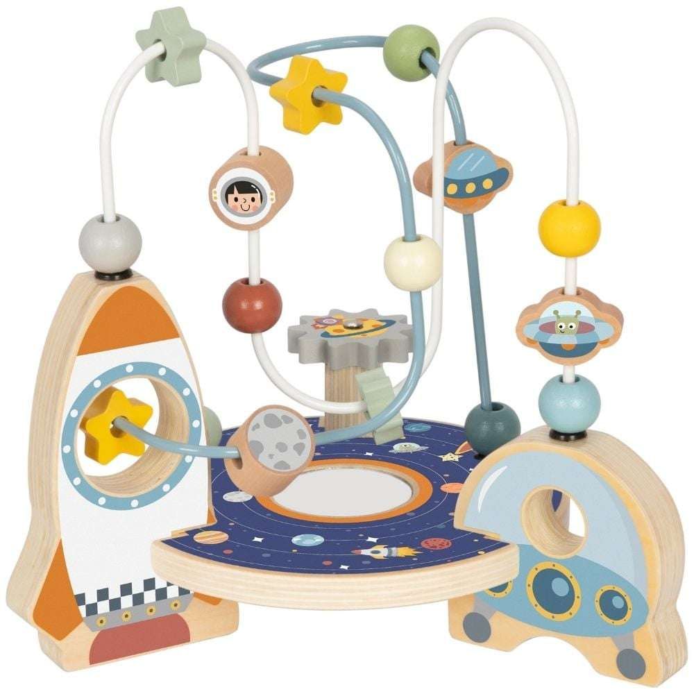 Tooky Toys – Labirint me rruaza Space prej druri
