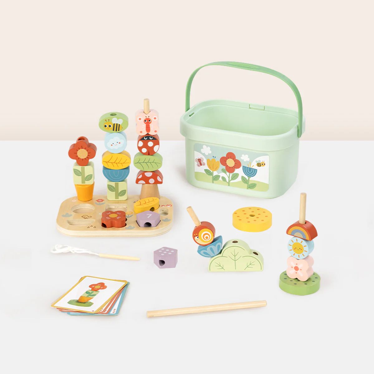 Tooky Toys – Set stivues Garden prej druri