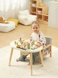 Tooky Toys – Tavolinë aktivitetesh prej druri, Medium