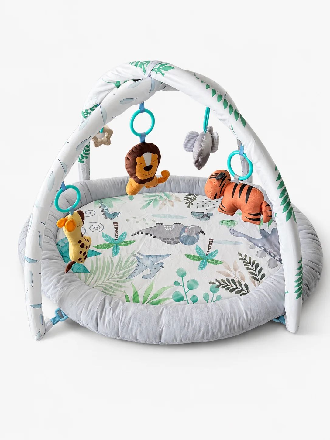Vendlojë eliptike plush, 88 × 64 × 52 cm