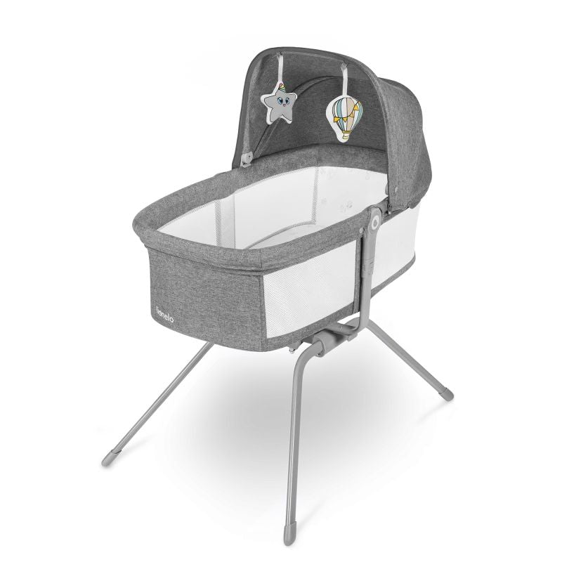 Lionelo Malin Grey Stone – Shtrat për bebe 3 në 1