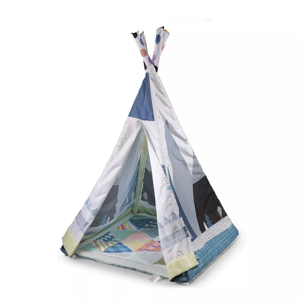 Nordic Play Tent – Vendlojë 2 në 1 me tendë, 82 × 82 × 138 cm