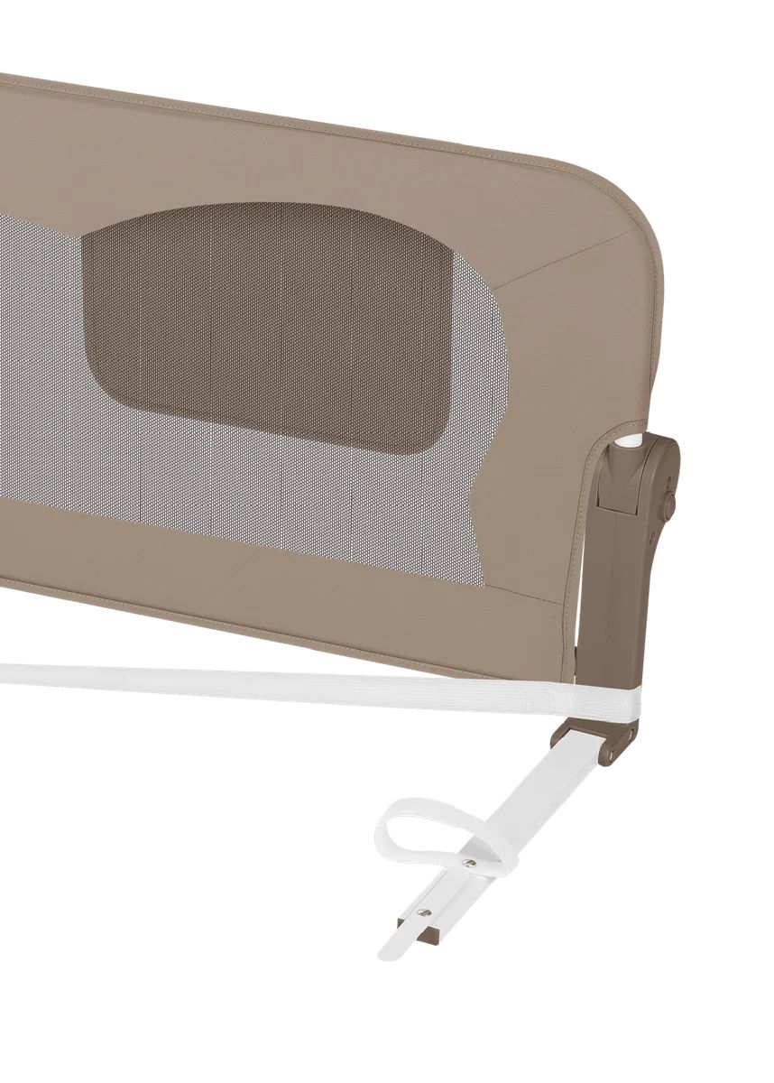 Lionelo Eva Beige Melange – Mbrojtëse anësore për shtrat