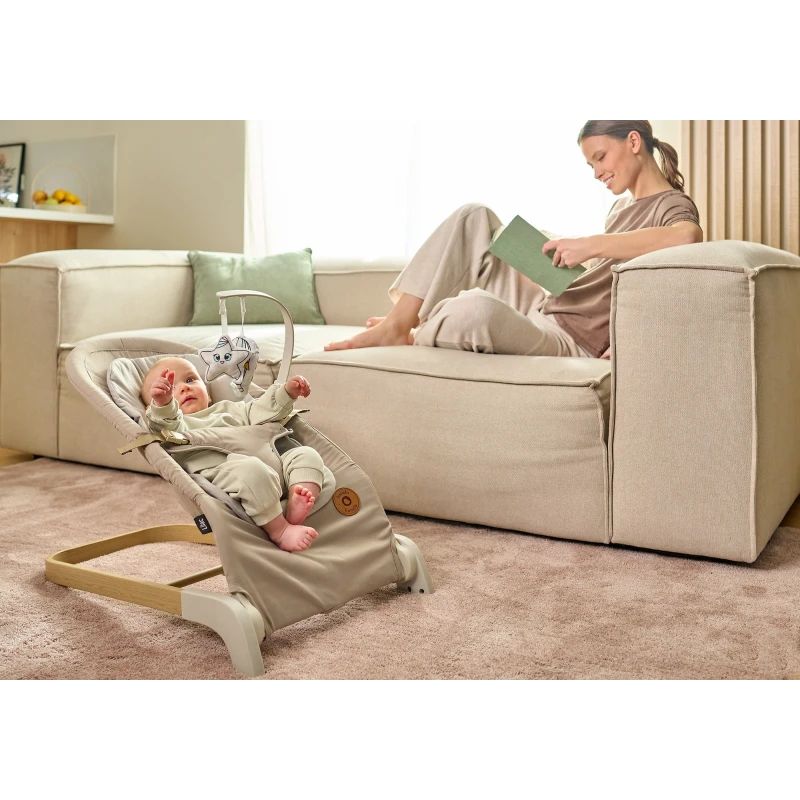 Lionelo Lilac Beige Sand – Luhatëse për bebe