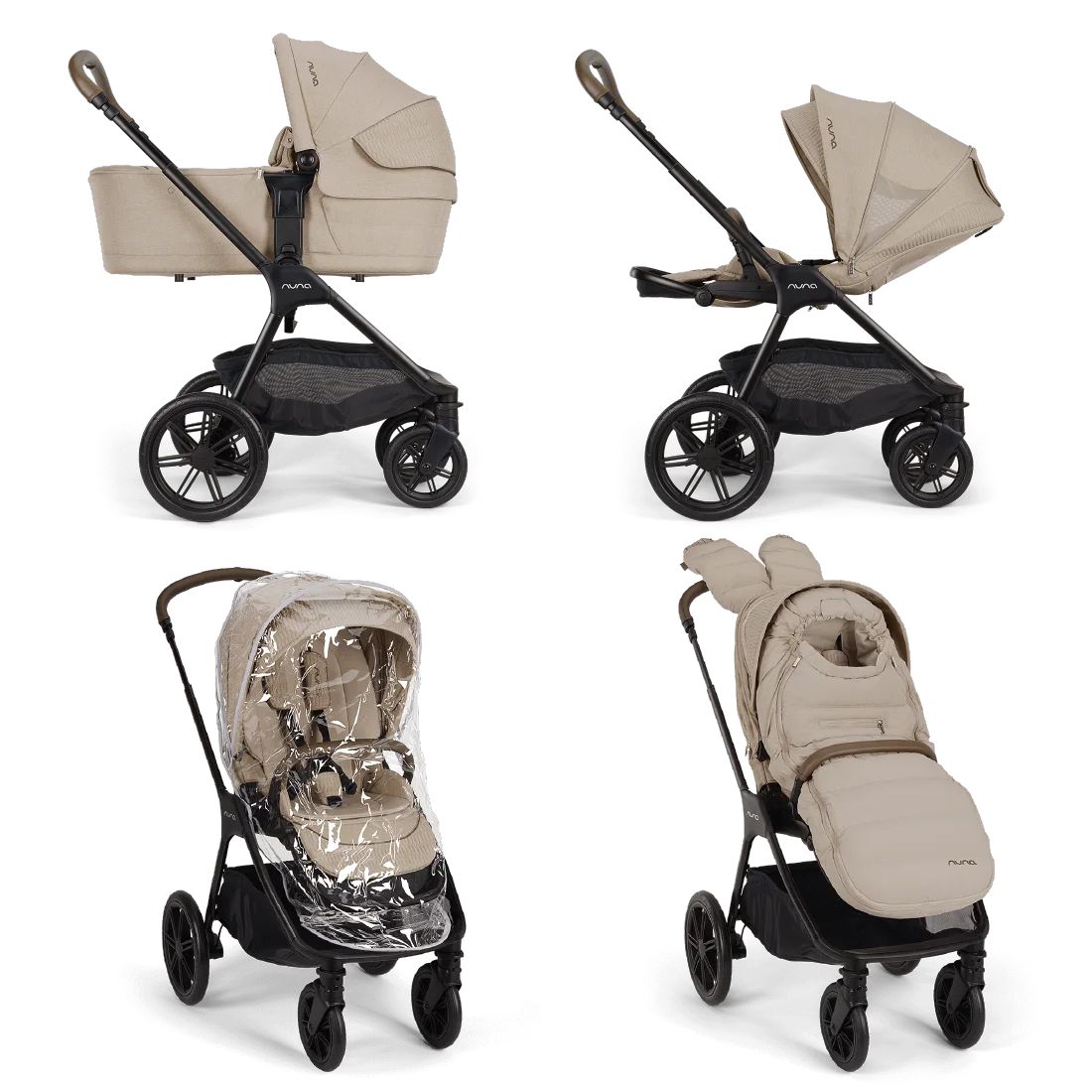 Nuna TRIV LX All-Season Cosmopolitan – Set karroce