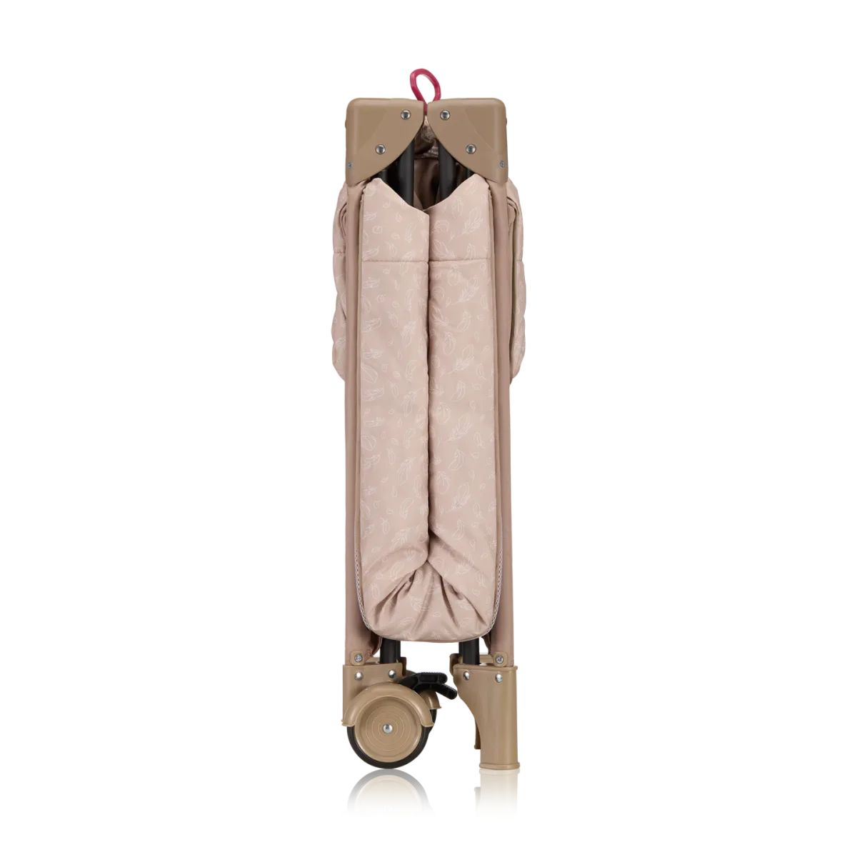 Lionelo Jasmin Easy Fold Beige Sand – Shtrat udhëtimi për bebe