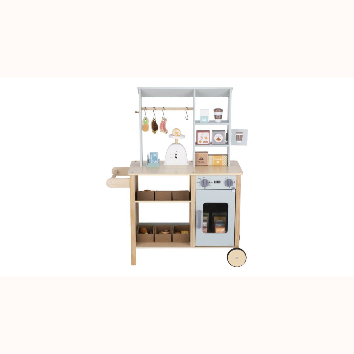 Tooky Toys – Dyqan ushqimor prej druri për fëmijë